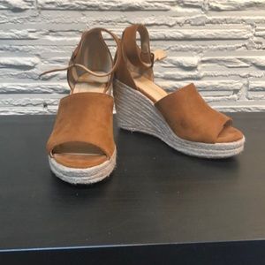 High Heeled Espadrille Sandals